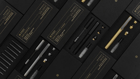 ANATOMY OF THE POCKET FOUNTAIN PEN - PARTS AND ASSEMBLY - INVENTERY