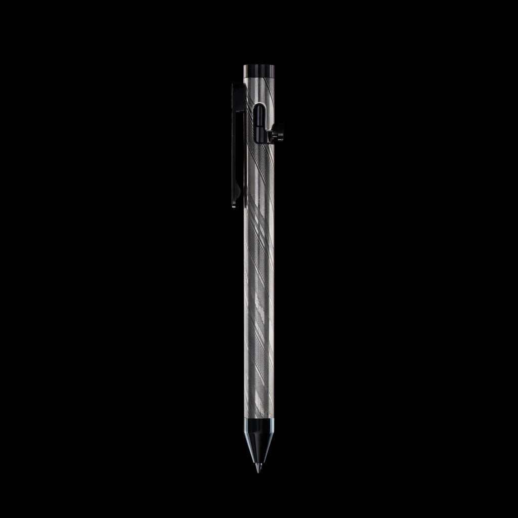 INVENTERY Bolt Action Pen v.03 Damascus Steel