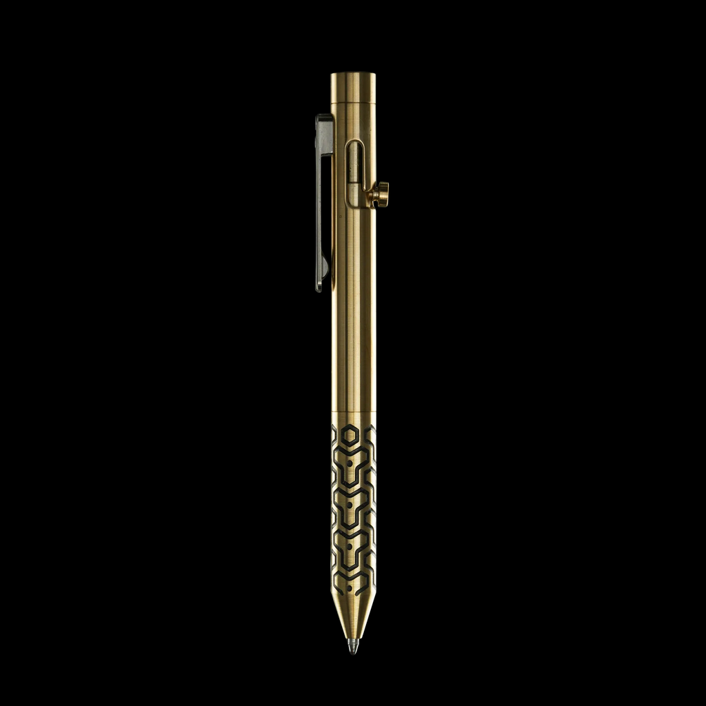 Bolt Action Pen V.02 - Isotope - Brass