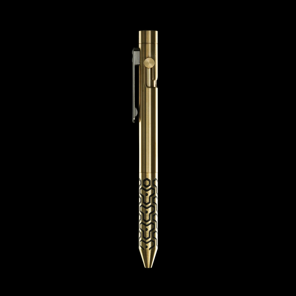 Bolt Action Pen V.02 - Isotope - Brass