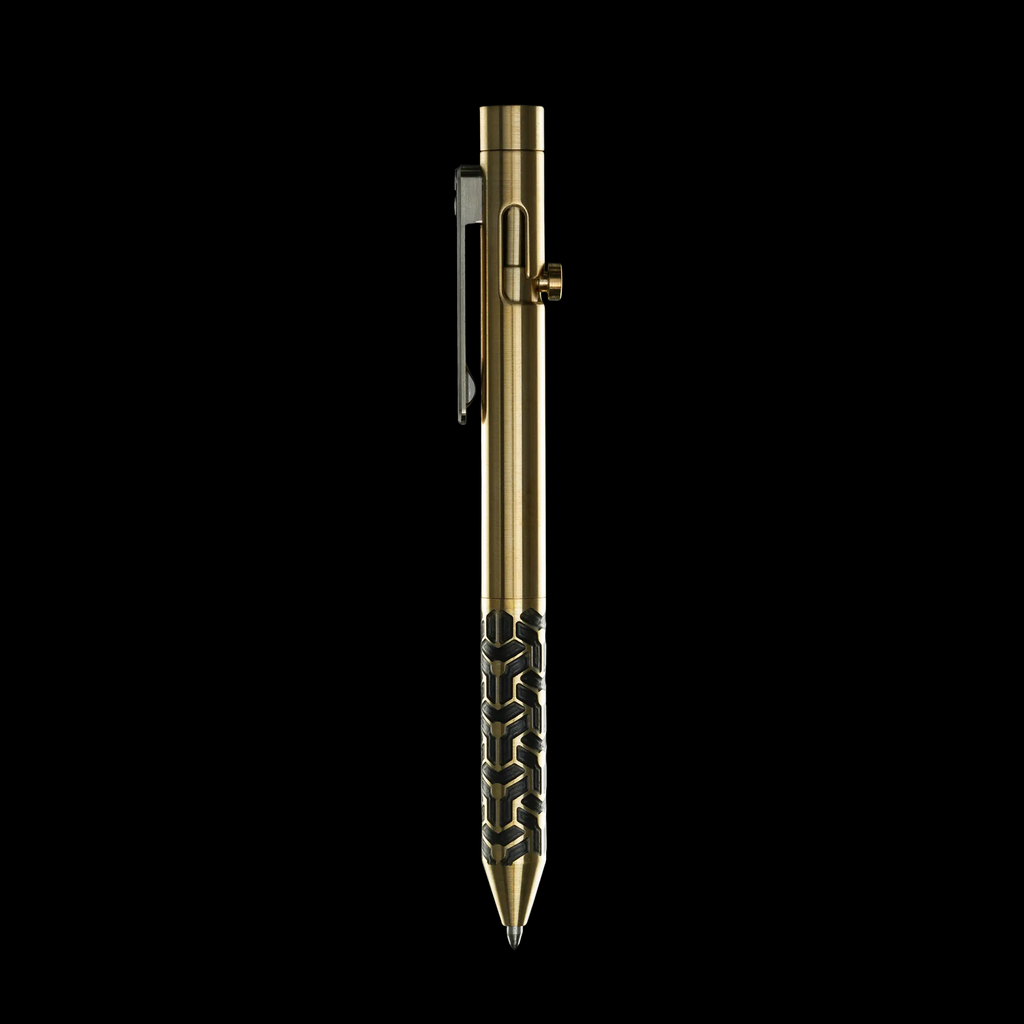 Bolt Action Pen V.02 - Isotope - Brass