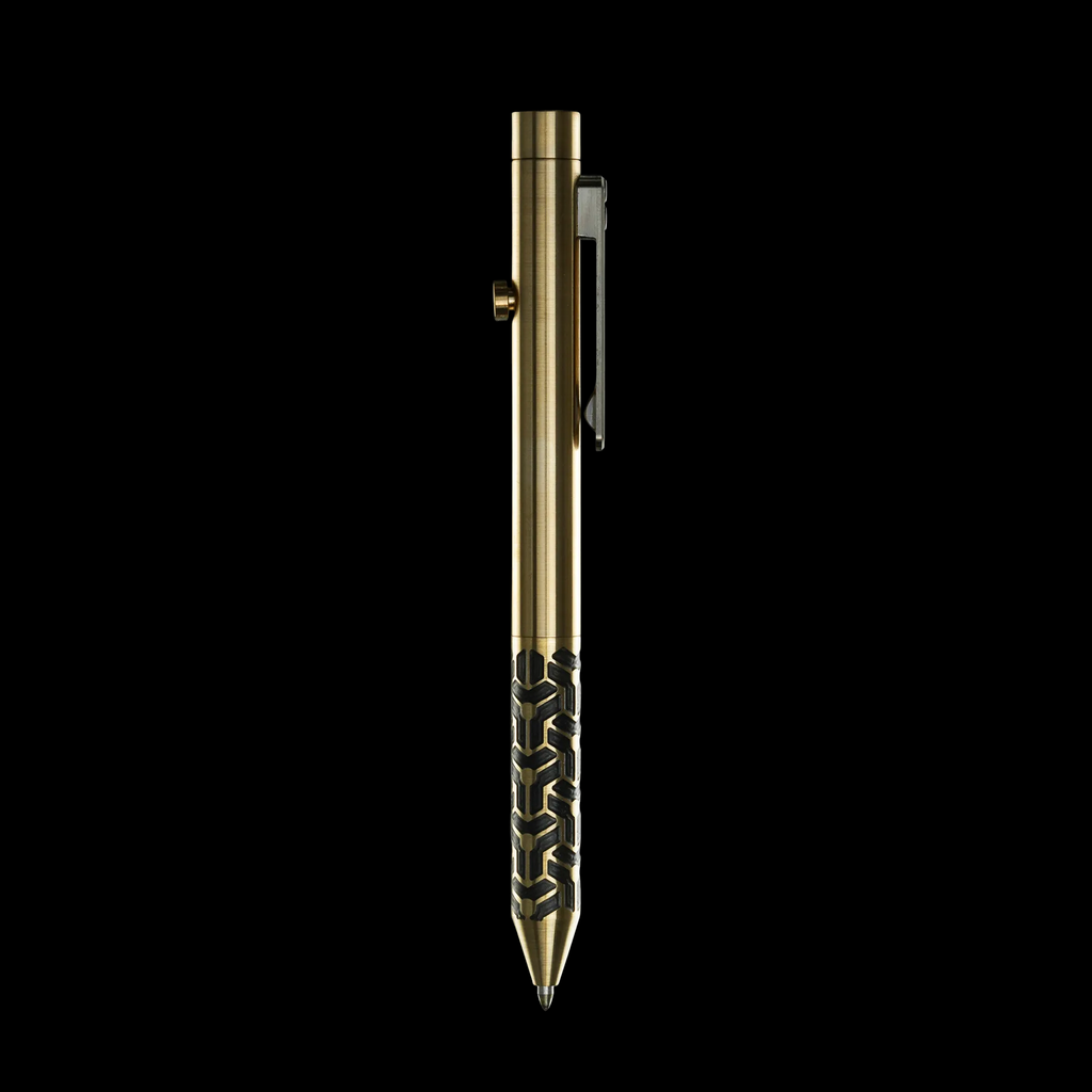 Bolt Action Pen V.02 - Isotope - Brass