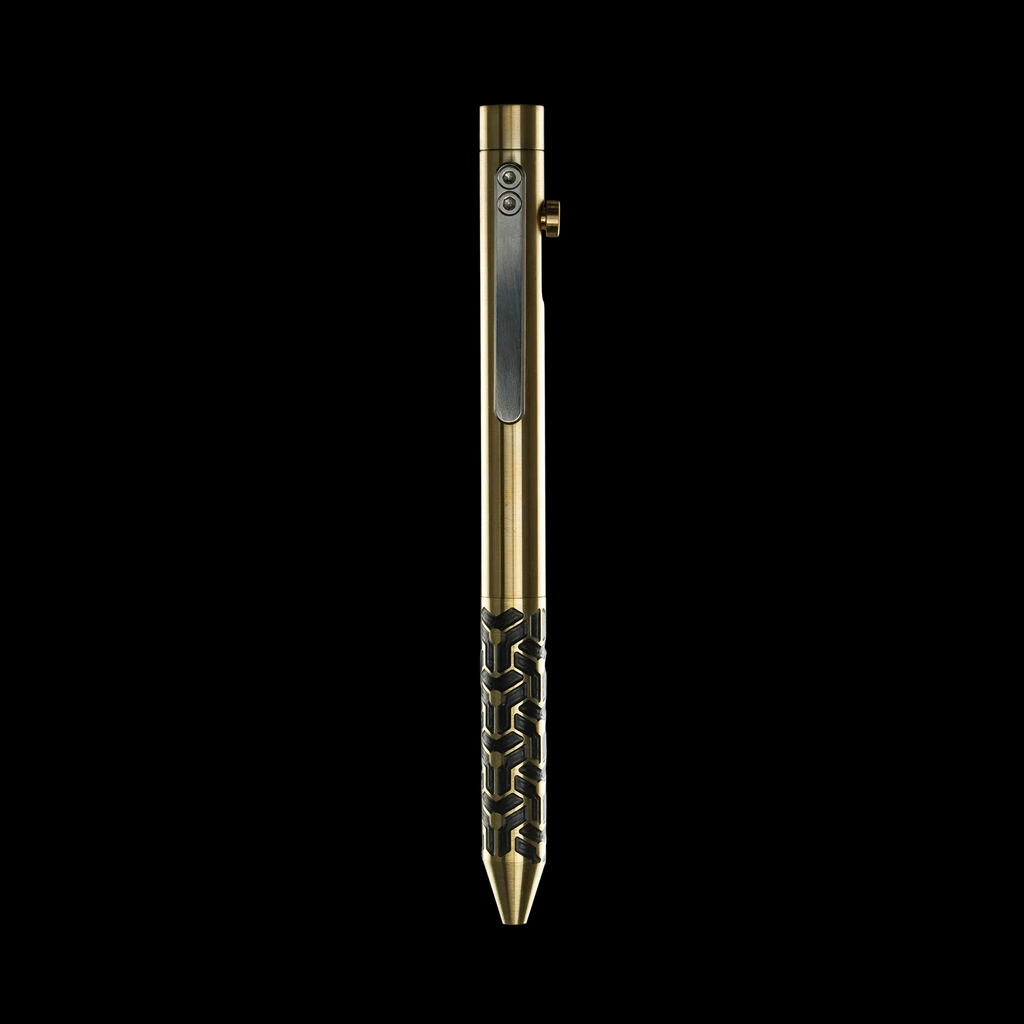 Bolt Action Pen V.02 - Isotope - Brass