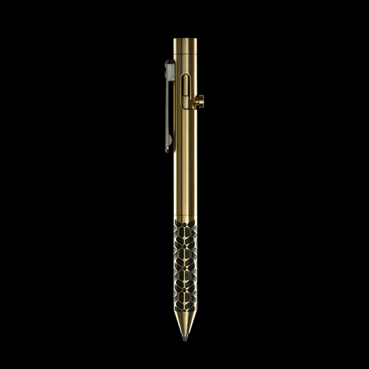 Bolt Action Pen V.02 - Isotope - Brass