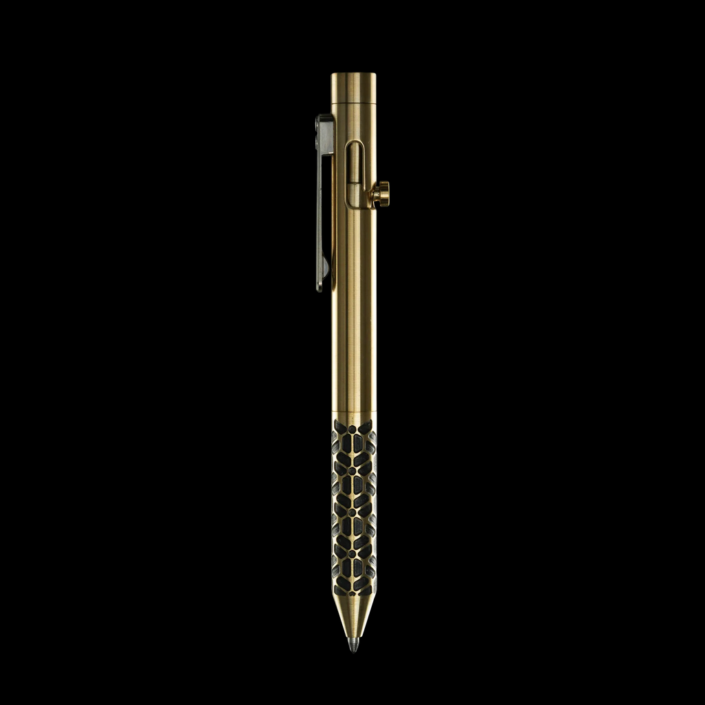 Bolt Action Pen V.02 - Isotope - Brass