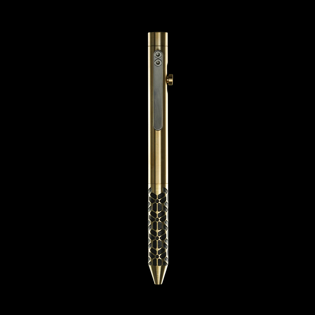 Bolt Action Pen V.02 - Isotope - Brass