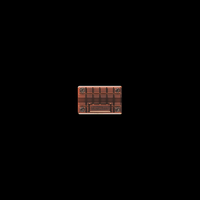 Detonator Medallion Copper Pen Rest — Copper grooved