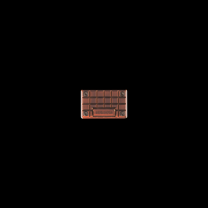 Detonator Medallion Copper Solid — Copper