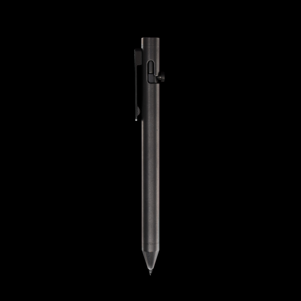Bolt Action Pen v.03 Shop Series Edition 28 — Stonewashed Stainless