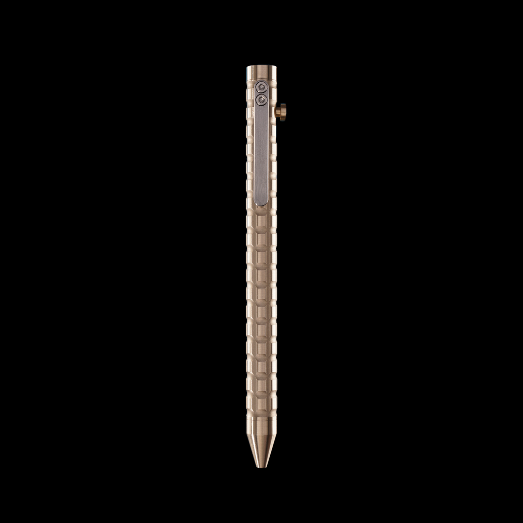 Bolt Action Pen v.03 Detonator brass - back