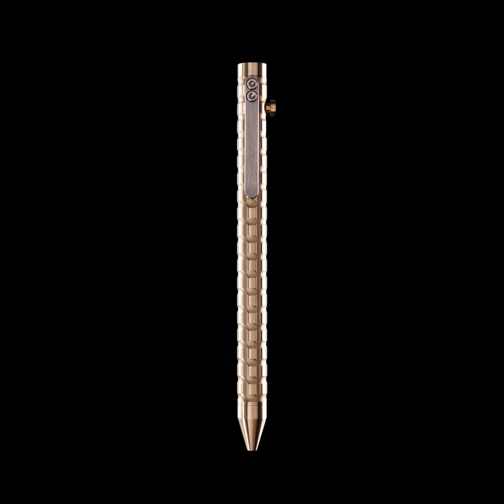 Bolt Action Pen v.03 Detonator brass - back