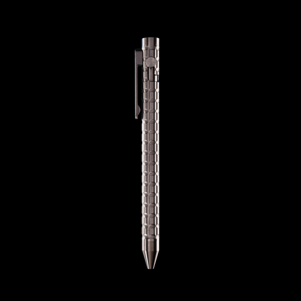 Bolt Action Pen v.03 Detonator stainless steel titanium - inactive