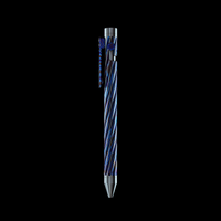 INVENTERY Bolt Action Pen v.03 Titanium Damascus