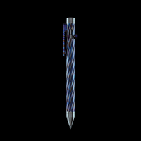 INVENTERY Bolt Action Pen v.03 Titanium Damascus