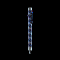 INVENTERY Bolt Action Pen v.03 Titanium Damascus