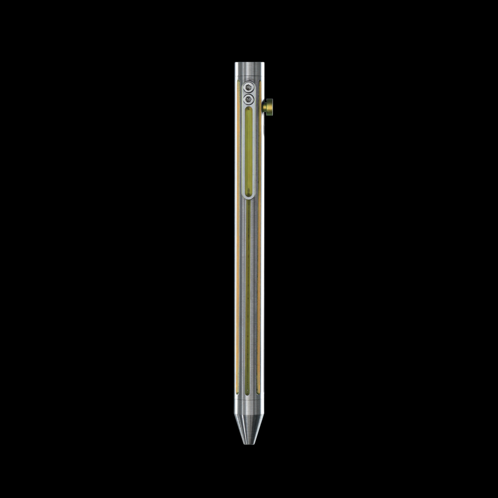 Fluted Gold Clip