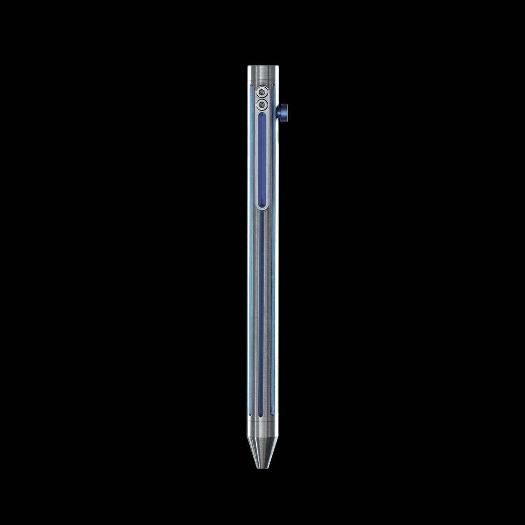 Fluted Blue Clip