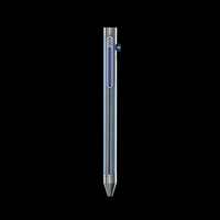 Fluted Blue Clip