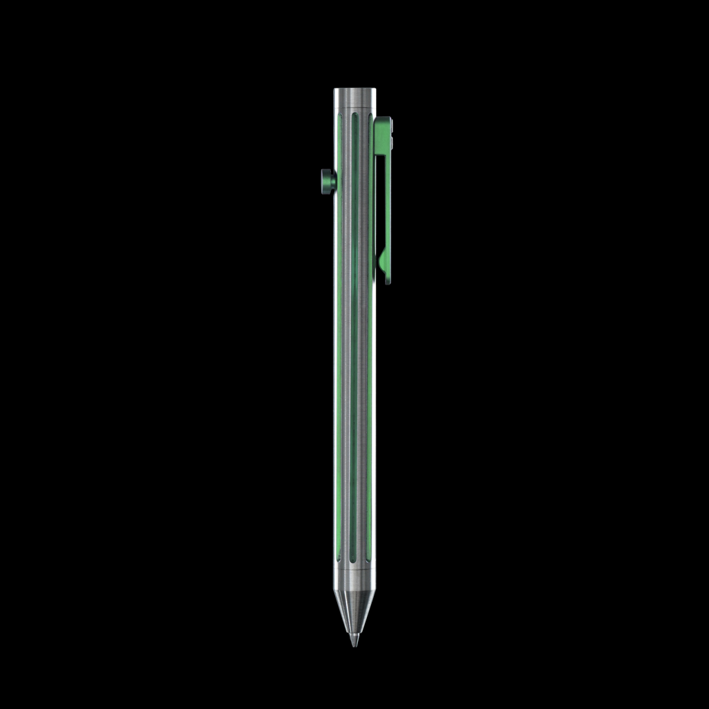 Fluted Green Back