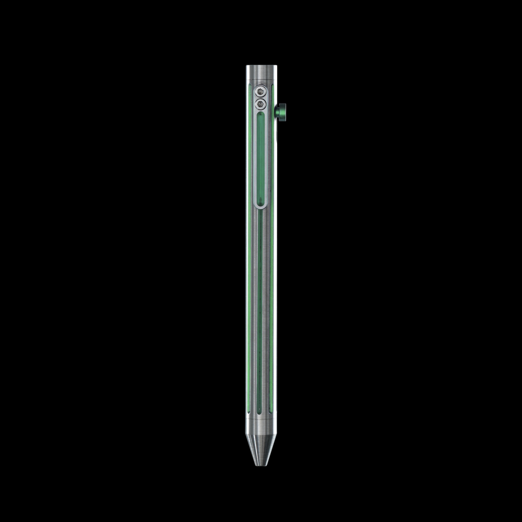 Fluted Green Clip