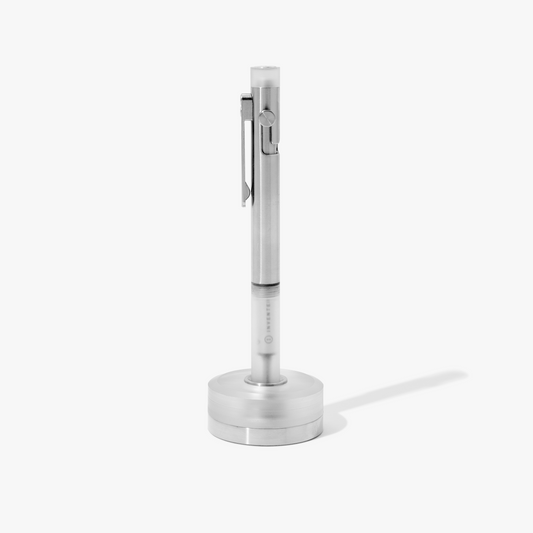 Bolt Action Pen V.02 - Machined Steel + Pen Stand