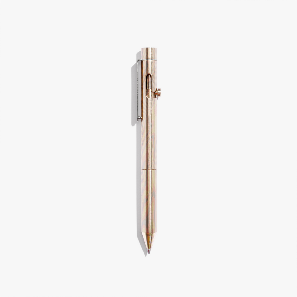 Bolt Action Pen V.02 - Mokume Gane