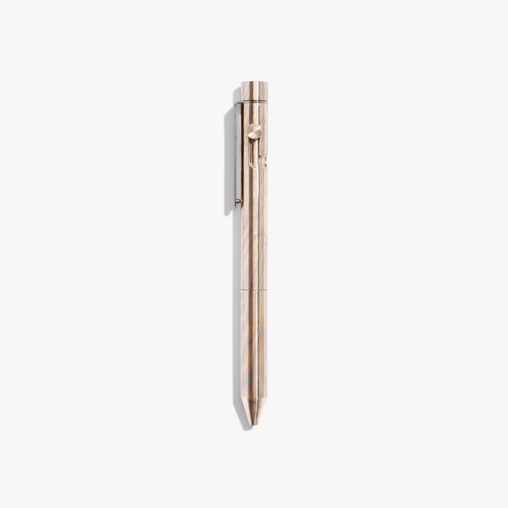 Bolt Action Pen V.02 - Mokume Gane