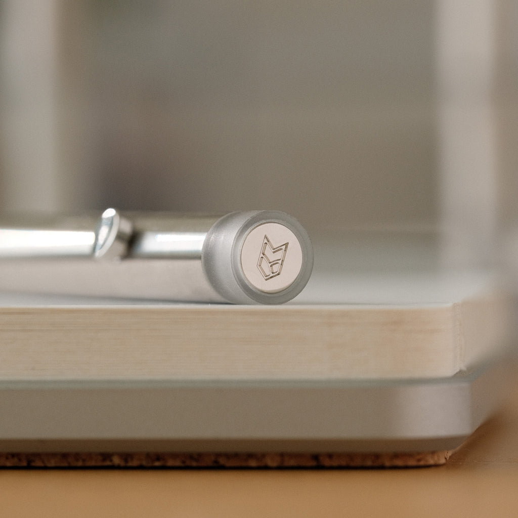 Bolt Action Pen V.02 - Machined Steel + Pen Stand