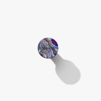 Titanium Damascus Thumbstud