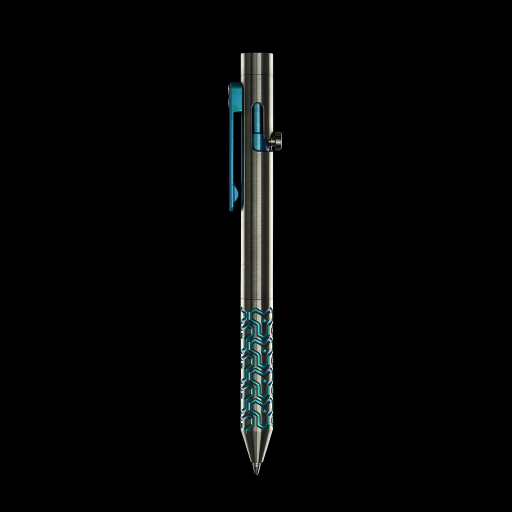 Bolt Action Pen V.02 - Isotope - Titanium