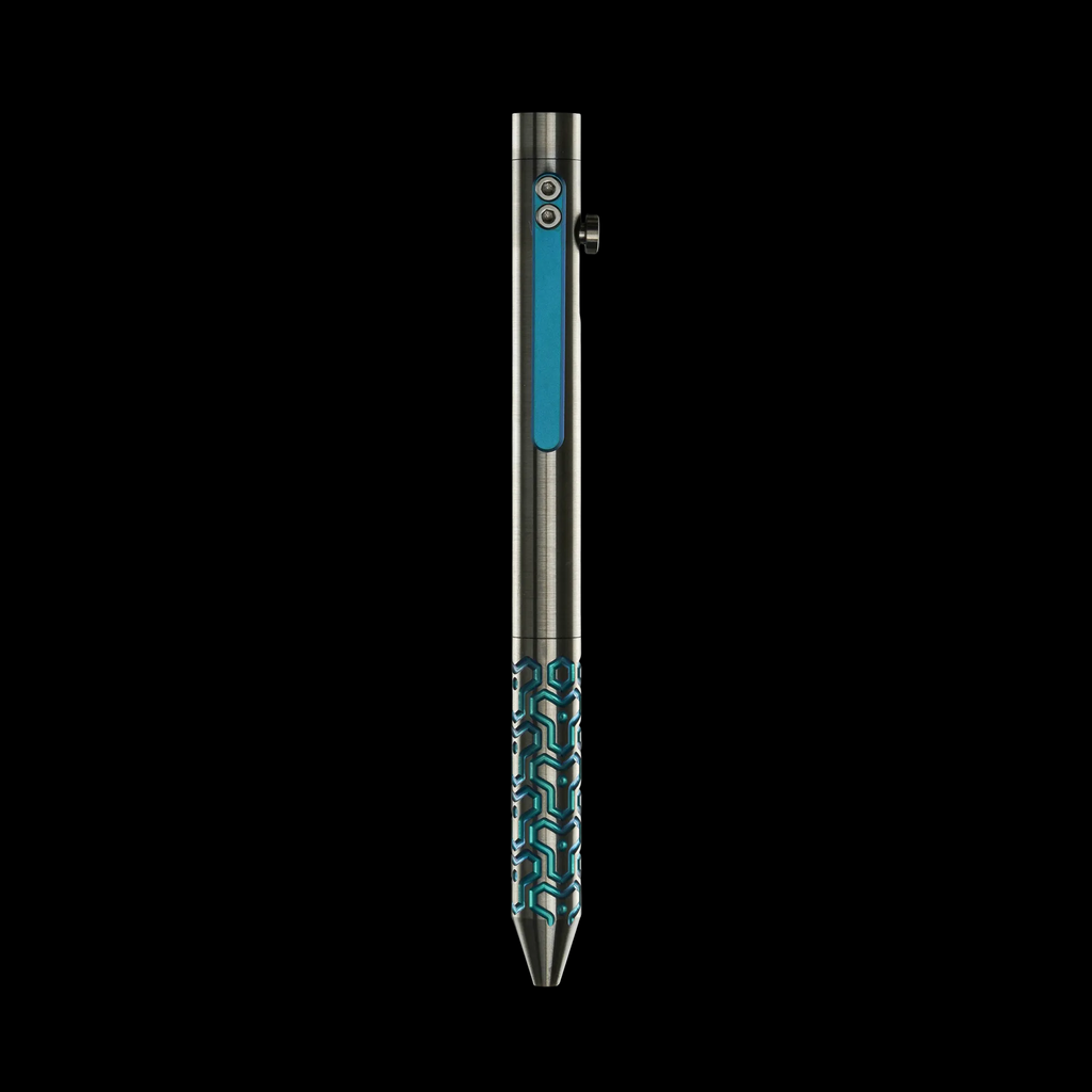Bolt Action Pen V.02 - Isotope - Titanium