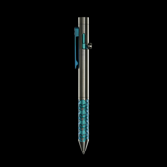 Bolt Action Pen V.02 - Isotope - Titanium
