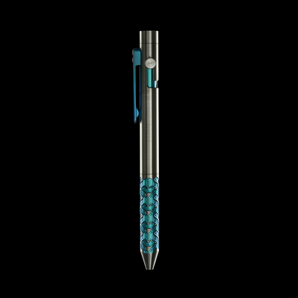 Bolt Action Pen V.02 - Isotope - Titanium