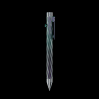 INVENTERY Bolt Action Pen v.03 Twister SE — Aurora Cerakote on stainless, milled clip detail