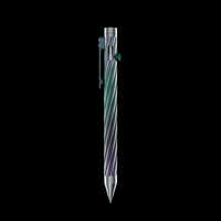 INVENTERY Bolt Action Pen v.03 Twister SE — Aurora Cerakote on stainless, bolt stowed