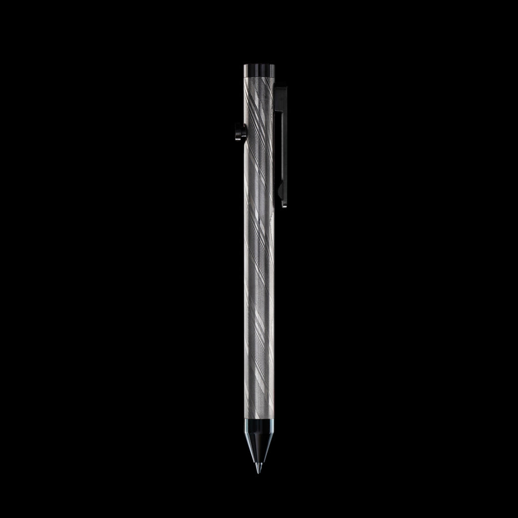 INVENTERY Bolt Action Pen v.03 Damascus Steel