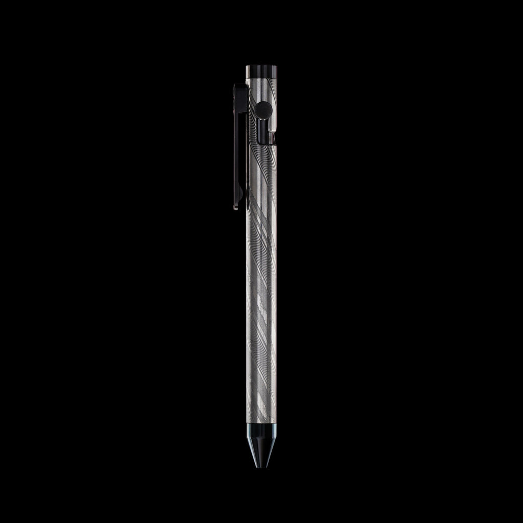 INVENTERY Bolt Action Pen v.03 Damascus Steel