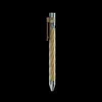 INVENTERY Bolt Action Pen v.03 Twister Ti SE · Gold anodized titanium, bolt stowed