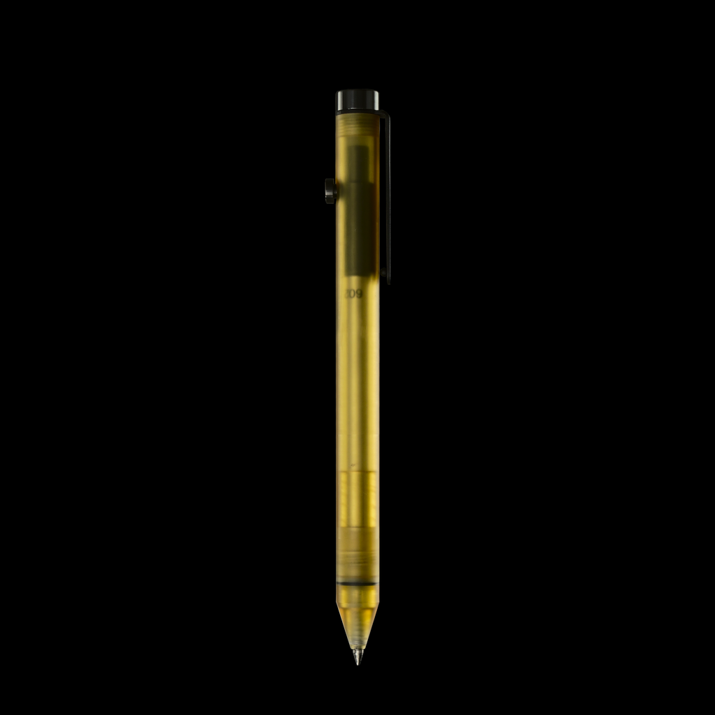 INVENTERY Bolt Action Pen v.03 Ultem — rear view