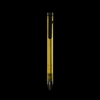 INVENTERY Bolt Action Pen v.03 Ultem — Zirconium tip, clip detail