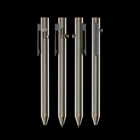 Bolt Action Pen v.03 brass mokume accent kit — 4 views
