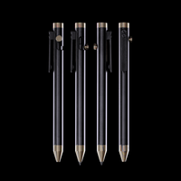 Bolt Action Pen v.03 zirconium mokume accent kit — 4 views