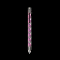 INVENTERY Bolt Action Pen v.03 Twister Ti SE · Magenta anodized titanium, milled clip detail