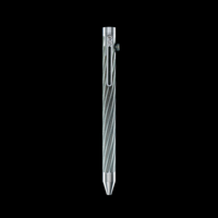 INVENTERY Bolt Action Pen v.03 Twister SE — Meteorite Cerakote on stainless, rear view