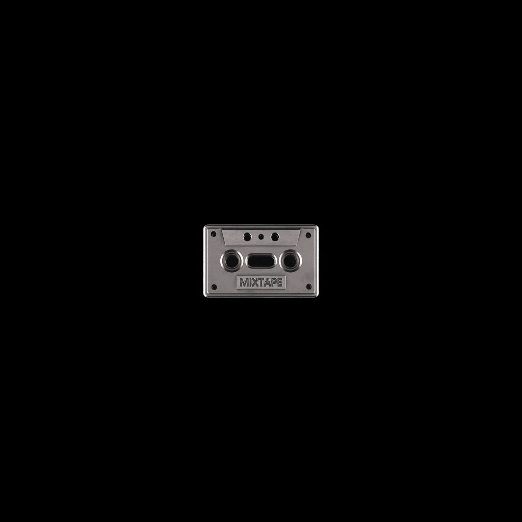 Mixtape Medallion — Stainless