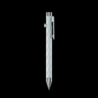 INVENTERY Bolt Action Pen v.03 Twister SE — Monterey Cerakote on stainless, milled clip detail