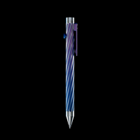 INVENTERY Bolt Action Pen v.03 Twister SE — Nebula Cerakote on stainless, milled clip detail