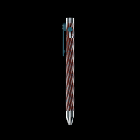INVENTERY Bolt Action Pen v.03 Twister SE — Oxide Cerakote on stainless, bolt deployed