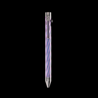 INVENTERY Bolt Action Pen v.03 Twister Ti SE · Purple anodized titanium, milled clip detail