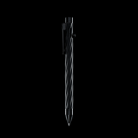INVENTERY Bolt Action Pen v.03 Twister — machined Zirconium EDC pen, bolt deployed